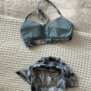 Lululemon Align Short and Flow-Y Bra Set